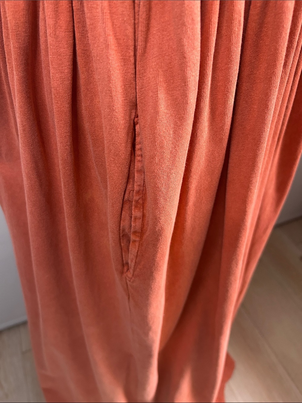 Free People Carissa Short Sleeve Tee Maxi Dress with Shirred Waistband - Picture 3 of 7